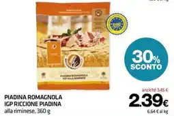 Superconti Piadina romagnola IGP riccione piadina alla riminese offerta