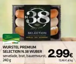 Superconti Wurstel Premium Selection N.38 Wuber offerta