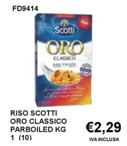 Italy Cash and Carry Riso Scotti Oro Classico offerta