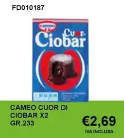 Italy Cash and Carry Cameo cuor di ciobar offerta