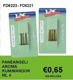 Italy Cash and Carry PANEANGELI AROMA RUM/MANDOR offerta