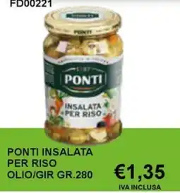 Italy Cash and Carry Ponti insalata per riso offerta