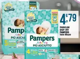 Sidis Pampers pannolini baby dry offerta