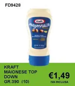 Italy Cash and Carry Kraft maionese top down offerta