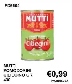 Italy Cash and Carry Mutti pomodorini ciliegino offerta
