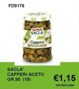 Italy Cash and Carry Sacla' capperi aceto offerta