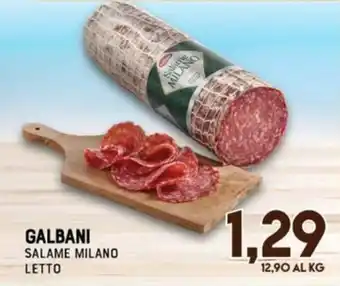 Galbani Salame Milano Letto