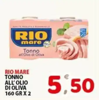 Premium Supermercati Rio mare Tonno all’olio di oliva offerta