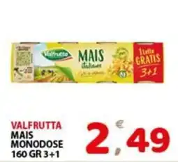 Premium Supermercati Valfrutta Mais Italiano offerta