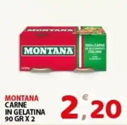Premium Supermercati Montana carne in gelatina offerta