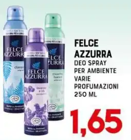 Gran Risparmio Felce Azzurra deo spray offerta