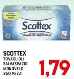 Gran Risparmio Scottex tovaglioli salvaspazio monoveло offerta