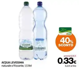 Superconti Acqua Levissima offerta
