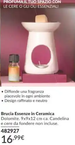 Avon Brucia Essenze in Ceramica Dolomite offerta