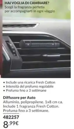 Avon Diffusore per Auto offerta