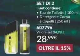 Avon Eau de Toilette Detergente Corpo e Capelli offerta