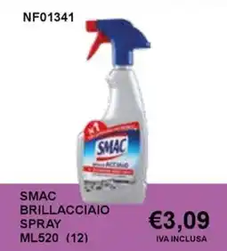 Italy Cash and Carry Smac brillacciaio spray offerta