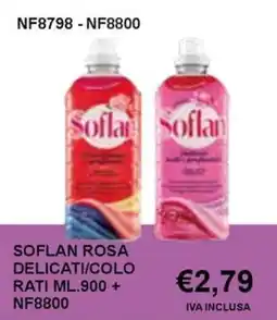 Italy Cash and Carry Soflan rosa delicati/colo offerta