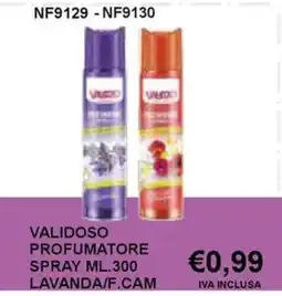 Italy Cash and Carry Validoso profumatore spray offerta