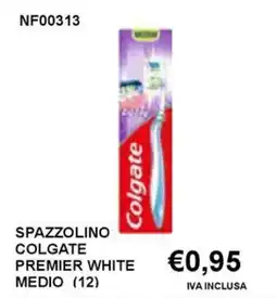 Italy Cash and Carry Spazzolino Colgate Premier White Medio offerta