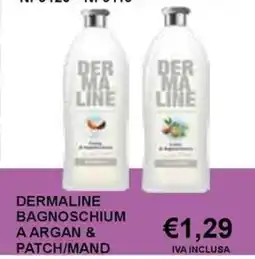 Italy Cash and Carry Dermaline bagnoschiuma a argan & patch/mand offerta
