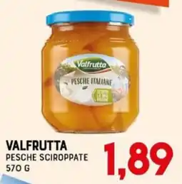 Gran Risparmio Valfrutta pesche sciroppate offerta