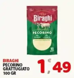 Premium Supermercati Biraghi Pecorino Grattugiato offerta
