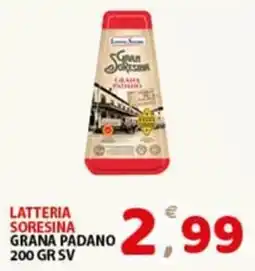 Premium Supermercati Latteria Soresina Grana Padano offerta