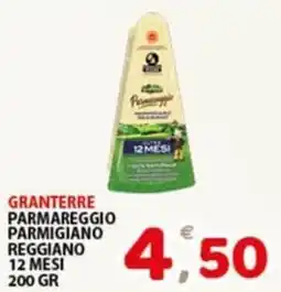 Premium Supermercati Granterre Parmareggio Parmigiano Reggiano offerta