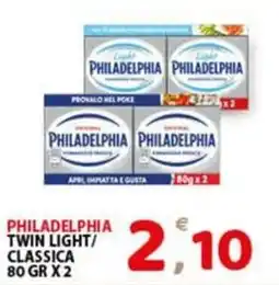 Premium Supermercati Philadelphia Twin Light/Classica offerta