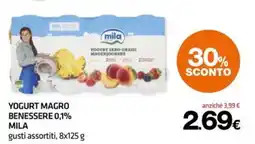 Superconti Yogurt magro benessere 0,1% mila offerta
