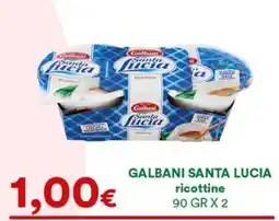 Supermercati Pasquale Prisco Galbani Santa Lucia ricottine offerta