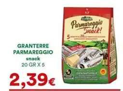 Supermercati Pasquale Prisco Granterre Parmareggio snack offerta