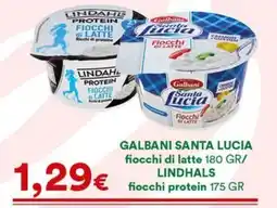 Supermercati Pasquale Prisco Galbani Santa Lucia fiocchi di latte offerta