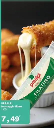 Supermercati Pasquale Prisco Prealpi formaggio filato offerta