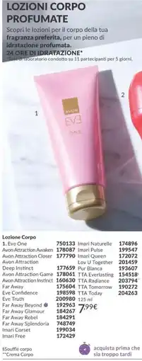 Avon Lozione corpo offerta