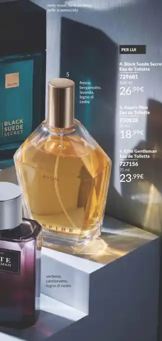 Avon Aspire Man Eau de Toilette offerta