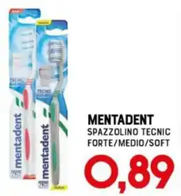 Gran Risparmio Spazzolino tecnico Mentadent offerta