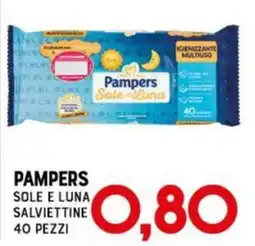 Gran Risparmio Pampers Sole e Luna salviettine offerta