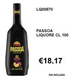 Italy Cash and Carry Passoa liquore offerta