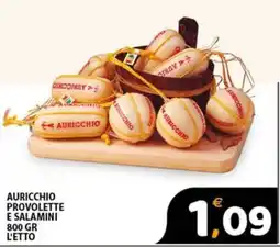 Premium Supermercati Auricchio provolette e salamini offerta