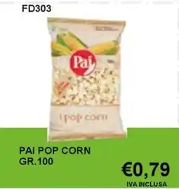 Italy Cash and Carry Pai pop corn offerta