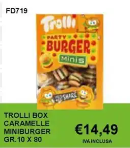 Italy Cash and Carry Trolli caramelle miniburger offerta