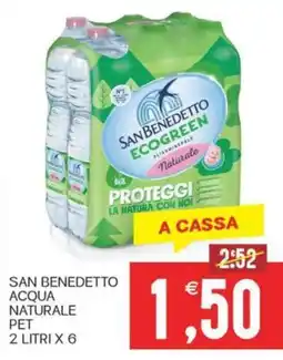 SpesAmica San Benedetto acqua naturale offerta