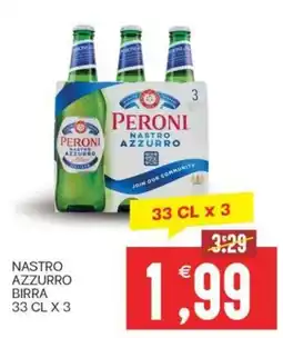 SpesAmica Peroni Nastro Azzurro birra offerta