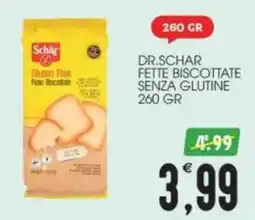 SpesAmica Dr. Schar fette biscottate senza glutine offerta