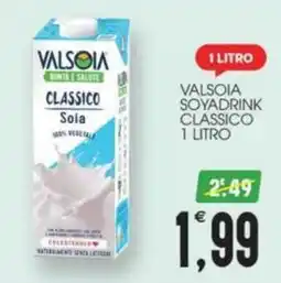 SpesAmica Valsoia Soiadrink Classico offerta