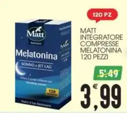 SpesAmica Matt Melatonina offerta