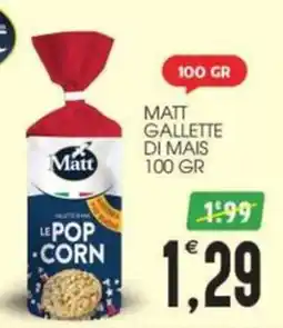 SpesAmica Matt gallette di mais offerta