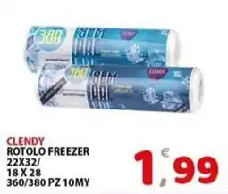 Il Centro Superstore Clendy rotolo freezer offerta
